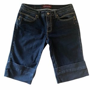 Baby phat cuffed Jean shorts 9
